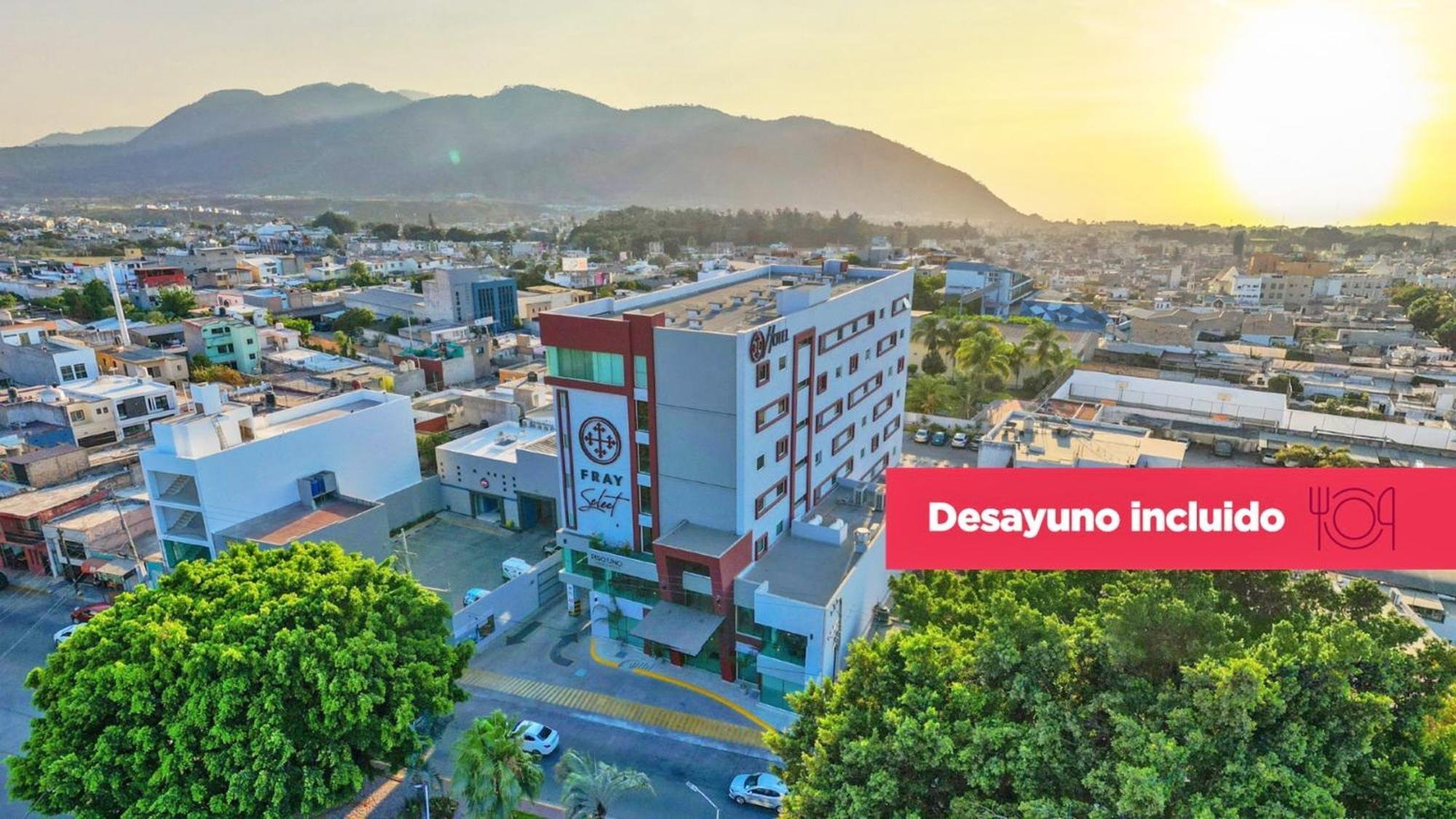Hotel Fray Select Tepic Esterno foto